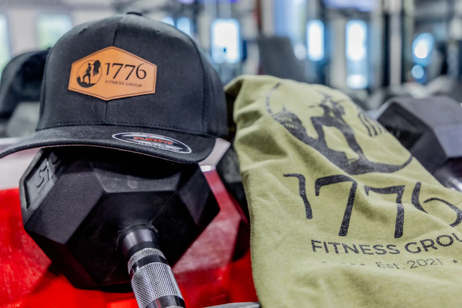 1776 Fitness Group hat and shirt
